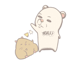 I'm a hamster! sticker #10947732