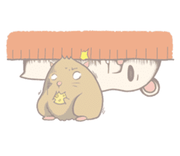 I'm a hamster! sticker #10947735
