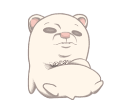 I'm a hamster! sticker #10947736
