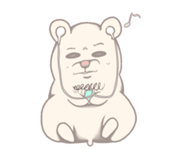 I'm a hamster! sticker #10947740