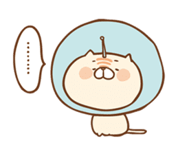 Parabola Antenna Cat Antenyan sticker #10948320