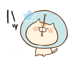 Parabola Antenna Cat Antenyan sticker #10948322