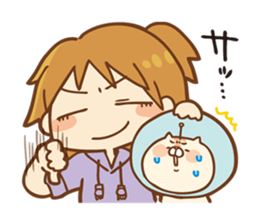 Parabola Antenna Cat Antenyan sticker #10948329