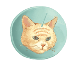 Parabola Antenna Cat Antenyan sticker #10948330