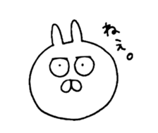 whiterabbit. sticker #10948513