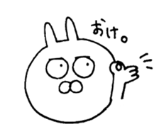 whiterabbit. sticker #10948521