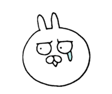 whiterabbit. sticker #10948528