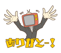 Mr.TV and his friends sticker #10948804