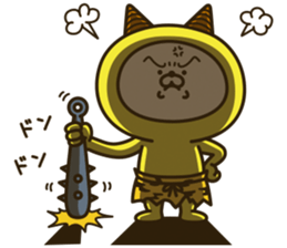 Happy yellow white bear 3 [loose] sticker #10949020