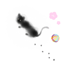 Sumi cat sticker #10949727