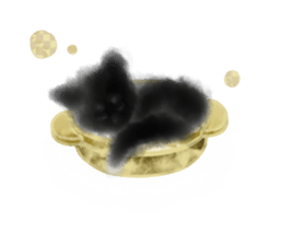 Sumi cat sticker #10949728