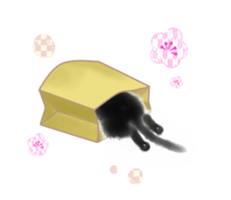 Sumi cat sticker #10949744