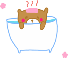 circus ballet bear sticker #10950281