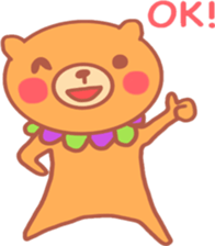 circus ballet bear sticker #10950283