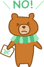 circus ballet bear sticker #10950284