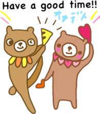 circus ballet bear sticker #10950309