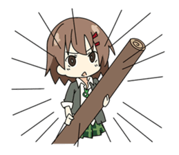 Pronama-chan (No text message ver.) sticker #10950892