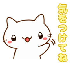 Message cat for families sticker #10951353