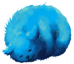 Blue Ja Mon sticker #10951518