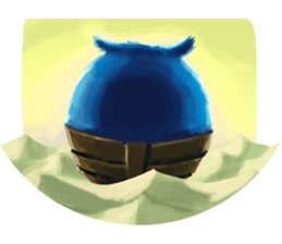 Blue Ja Mon sticker #10951539