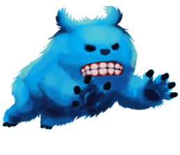 Blue Ja Mon sticker #10951542