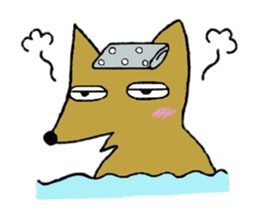 Daily life of Melon, the dog. sticker #10952443