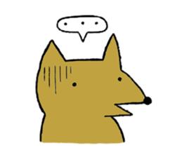 Daily life of Melon, the dog. sticker #10952448