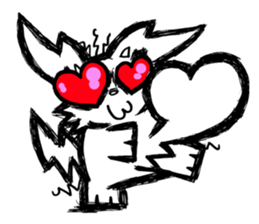 Toon rabbit sticker #10952552