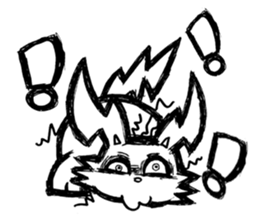 Toon rabbit sticker #10952553