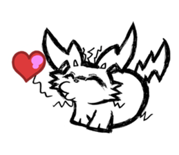 Toon rabbit sticker #10952554