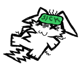 Toon rabbit sticker #10952555