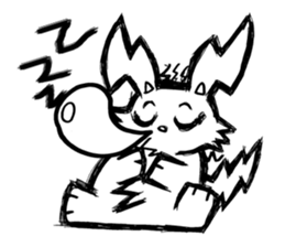 Toon rabbit sticker #10952557