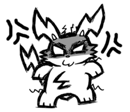 Toon rabbit sticker #10952558