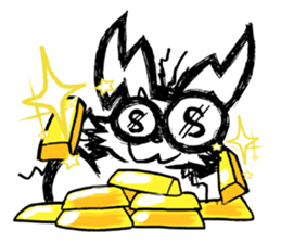 Toon rabbit sticker #10952562