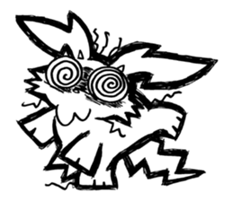 Toon rabbit sticker #10952566