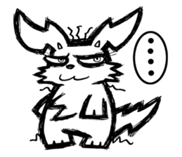 Toon rabbit sticker #10952571