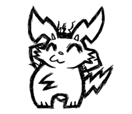 Toon rabbit sticker #10952572