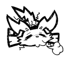 Toon rabbit sticker #10952576