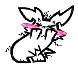 Toon rabbit sticker #10952588