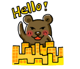 Watch Out For The Bear sticker #10952832