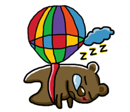 Watch Out For The Bear sticker #10952851