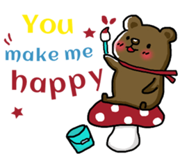 Watch Out For The Bear sticker #10952855