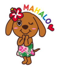 hawaiian ALOchan2 sticker #10953313
