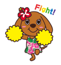 hawaiian ALOchan2 sticker #10953317