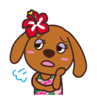 hawaiian ALOchan2 sticker #10953323