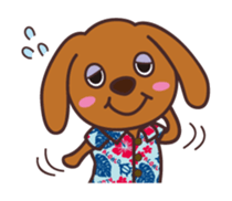 hawaiian ALOchan2 sticker #10953324