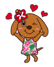 hawaiian ALOchan2 sticker #10953325