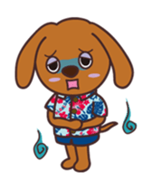 hawaiian ALOchan2 sticker #10953326