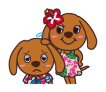 hawaiian ALOchan2 sticker #10953330