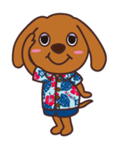 hawaiian ALOchan2 sticker #10953334